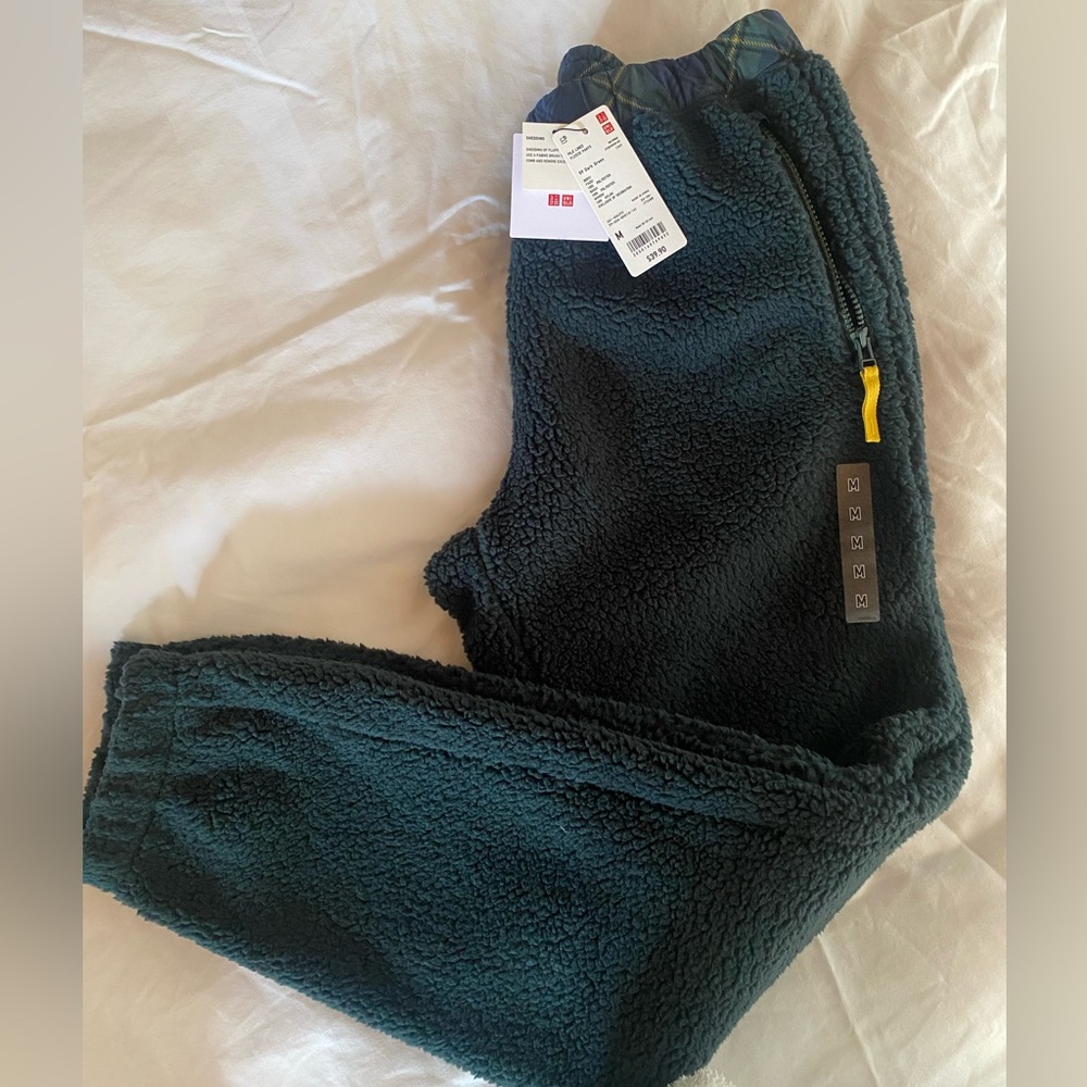 NWT JW Anderson Uniqlo Pile lined fleece set - Picture 12 of 14